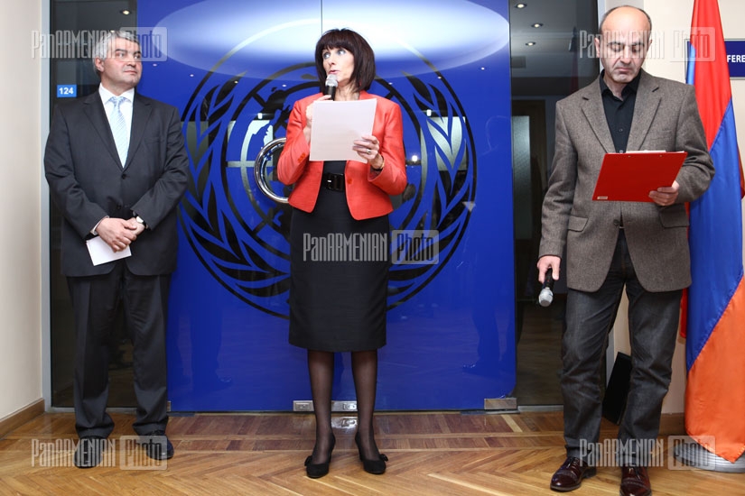 ՄԱԿ-ի գրասենյակում տեղի ունեցավ Ընդունելություն` ՄԱԿ-ի 66-ամյակի կապակցությամբ