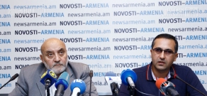 Пресс-конференция геолога Раффи Дургаряна и президента Армянской ассоциации психологов Рубена Агузумцяна 
