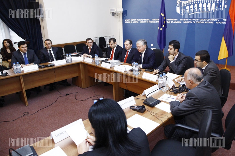 Discussion held at MFA between negotiating sides of the Association Agreement between Armenia and the EU negotiations 
