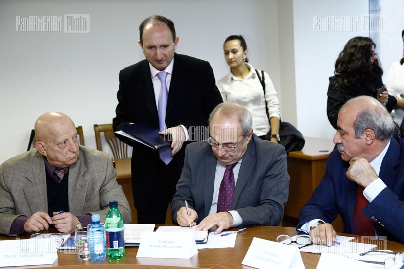 Встреча делегаций Общественных советов Армении и России
