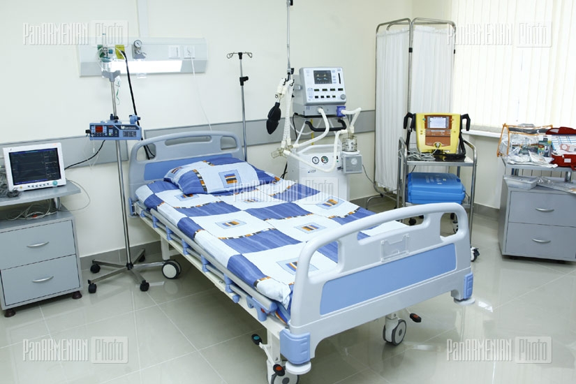 Открытие больницы в Апаране