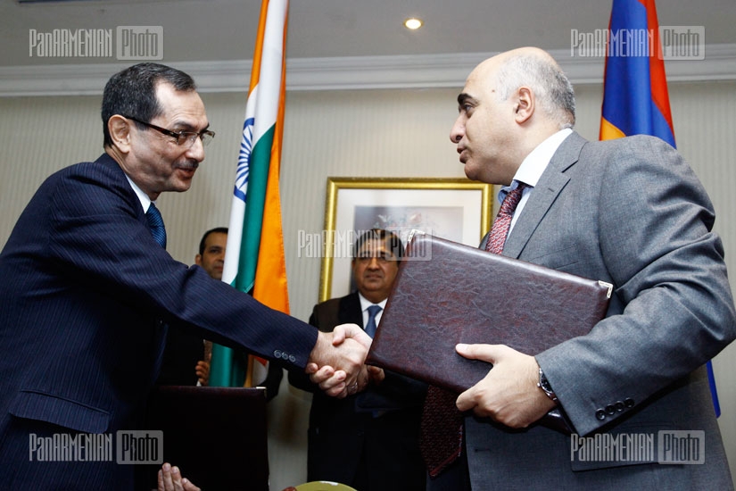 Armenia-India intergovernmental session 