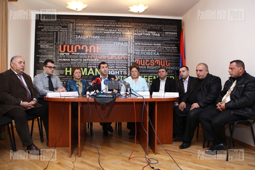 Пресс-конференция омбудсмена Карена Андреасяна и представителей армянских НПО