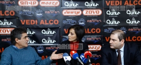 Пресс-конференция политологов Манвела Саркисяна и Александра Маркарова