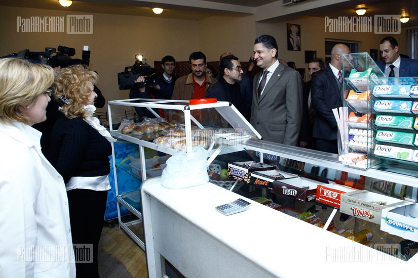 RA PM Tigran Sargsyan visited the renovated Yerevan State Institute of Theater and Cinema