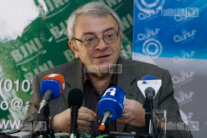 Press conference of gynecologist Georgi Poghosyan 