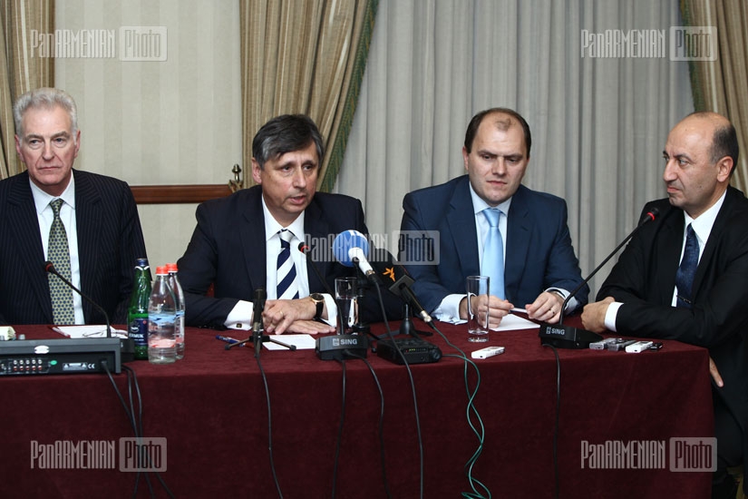 Press conference of the representatives of European Bank of Reconstruction and Development (EBRD)
