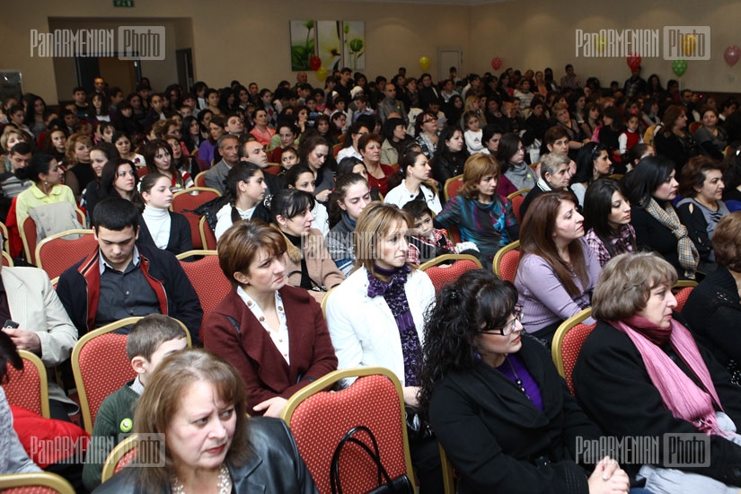 Awarding ceremony of the winners of school competition organized by Dasaran.am, VivaCell-MTS and Pyunik foundation