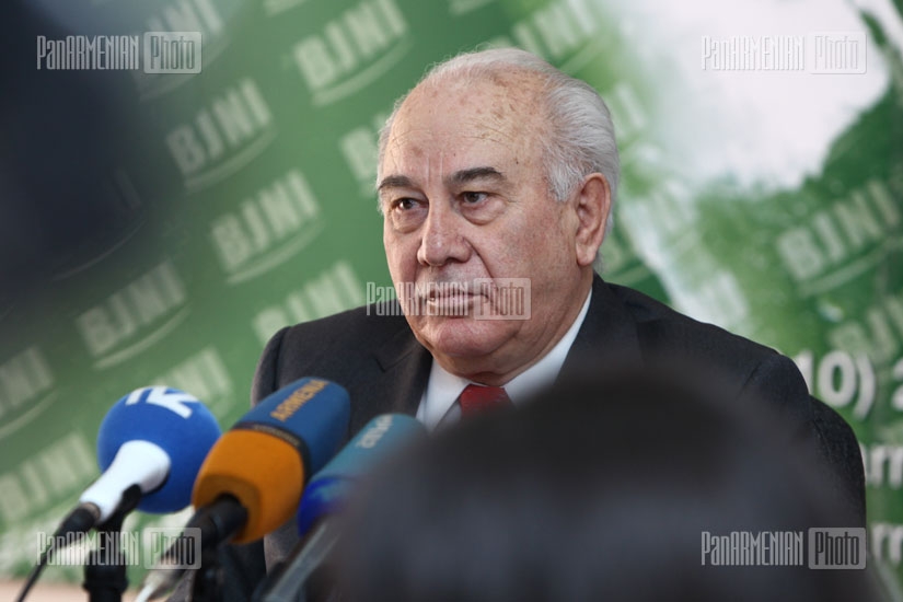 Press conference of the First Secretary of the Communist Party of Armenia Ruben Tovmasyan 