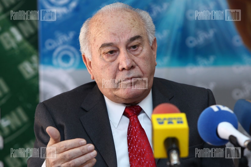 Press conference of the First Secretary of the Communist Party of Armenia Ruben Tovmasyan 