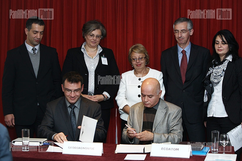 Signing of agreement on establishment of an Armenian-Belgian joint venture
