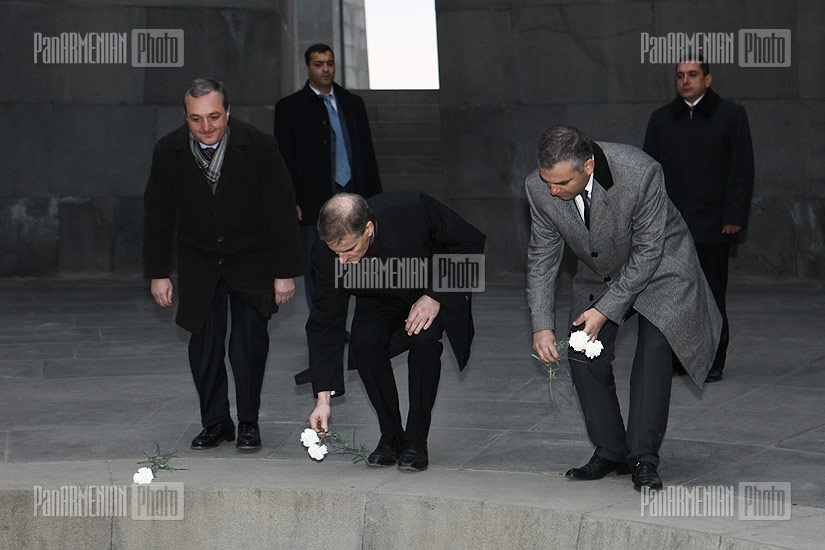 Minister of Foreign Affairs of Norway Jonas Gahr Støre's visit to the Armenian Genocide Memorial and Museum