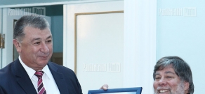 Сооснователь Apple Стив Возняк посетил Ереванский Государственный Политехнический Университет 