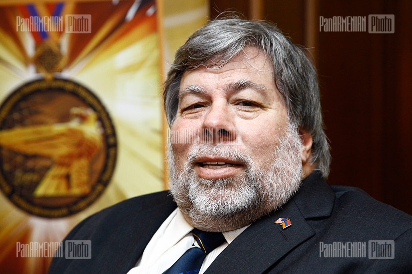 Meeting with Apple co-founder Steve Wozniak
