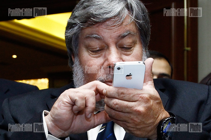 Meeting with Apple co-founder Steve Wozniak
