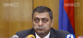 Vache Gabrielyan, RA Minister of Finance press-conference