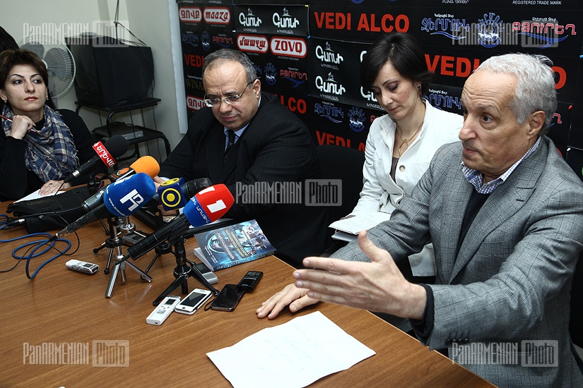 Sergo Yeritsyan and Artem Harutyunyan press-conference