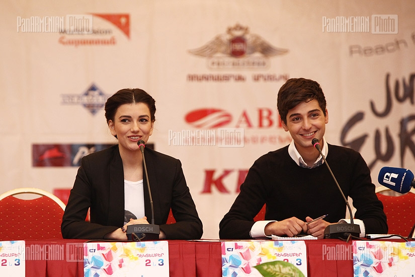 Press-conference on Junior Eurovision Music Contest