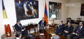 Встреча Министра ИД РА Эдуарда Налбандяна и Министра ИД Румынии Тэодора Боконски
