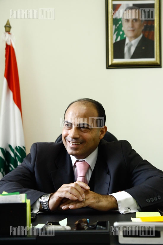 Charge d'Affaires of Lebanon to Armenia Ziad Atallah