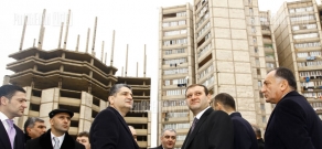 Премьер-министр Армении Тигран Саркисян посетил 16-ый квартал в Ереване