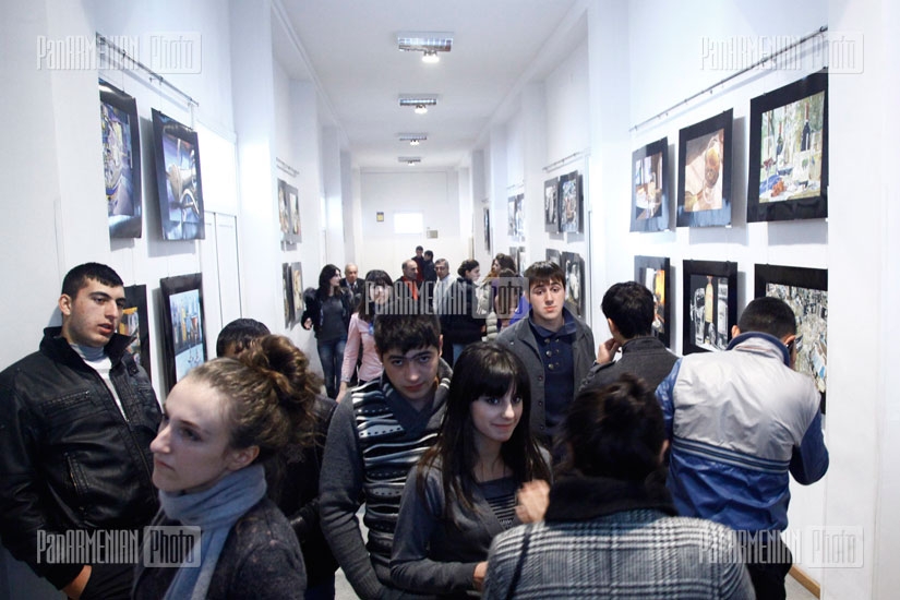 Exhibition of hyperrealistic works at Yerevan State University of Architecture and Construction