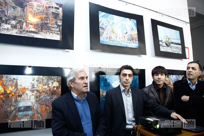 Exhibition of hyperrealistic works at Yerevan State University of Architecture and Construction