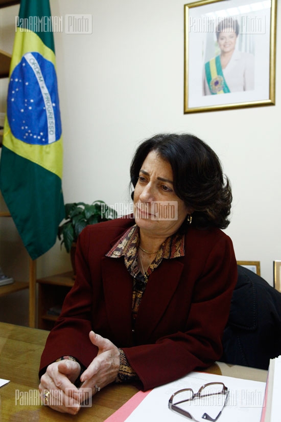 Ambassador of Brazil to Armenia Marcela Maria Nicodemos