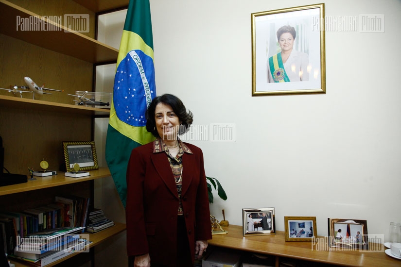 Ambassador of Brazil to Armenia Marcela Maria Nicodemos