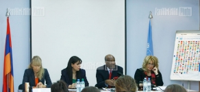 В ереванском офисе ООН состоялась пресс-конференция, посвященная борьбе с гендерным насилием
