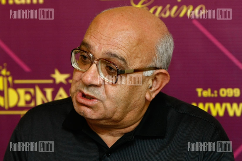 Press conference of political scientist Levon Shirinyan
