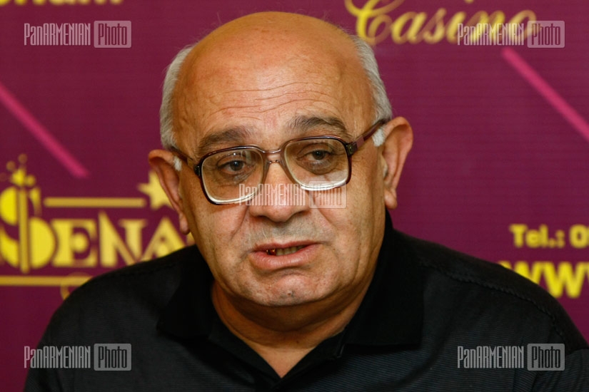 Press conference of political scientist Levon Shirinyan
