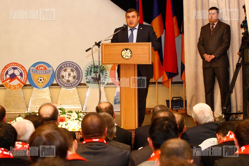 Awarding ceremony of 20th Armenian football championship
