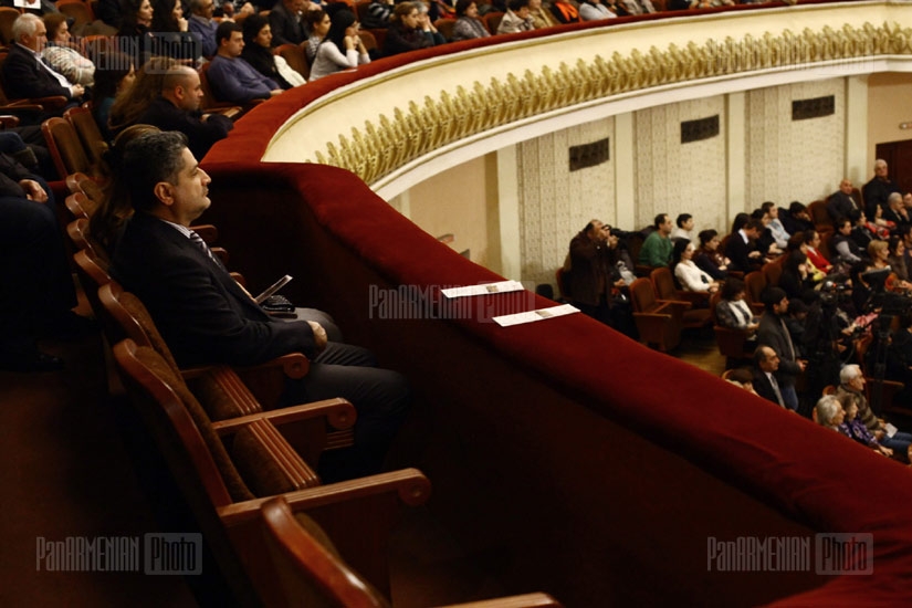 Концерт, посвященный 50-летнему юбилею дебюта маэстро Ованнеса Чекиджяна в Армении 