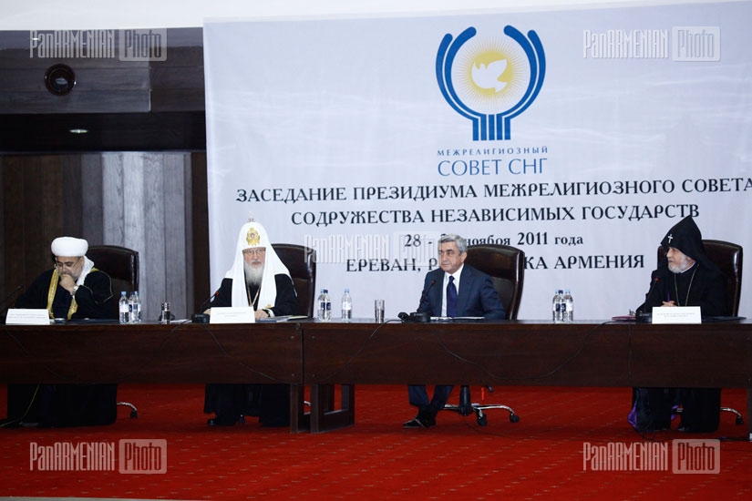 Мeeting of CIS spiritual leaders launches in Yerevan