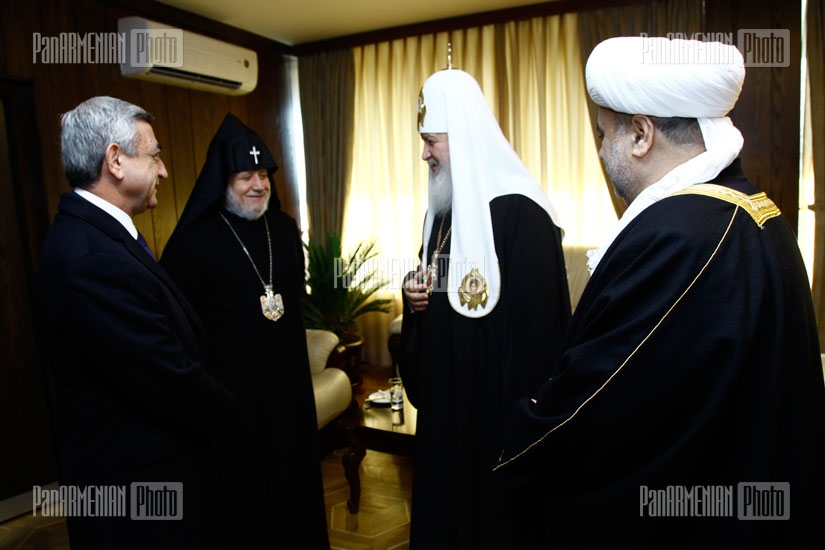 Мeeting of CIS spiritual leaders launches in Yerevan
