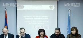 Пресс-конференция в офисе ООН Армении, посвященная Международному дню борьбы со СПИДом
