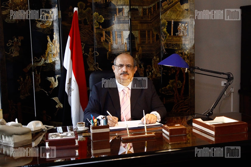 Посол Египта в Армении Мухаммад Алаа ад-Дин Саад Эль-Лейт