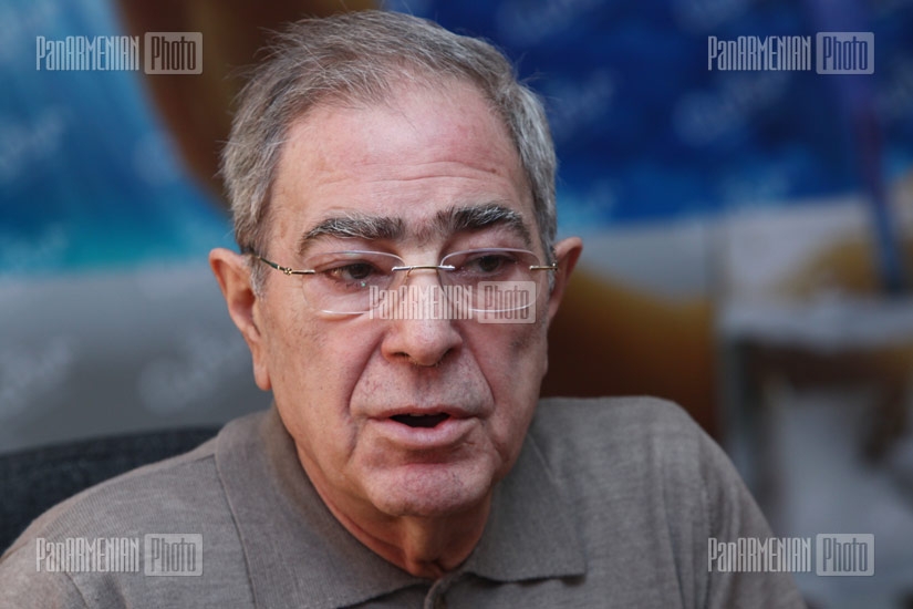 Press conference of People's Party chairman Tigran Karapetyan