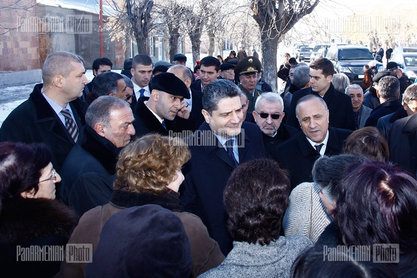 RA PM Tigran Sargsyan visits Amasia village