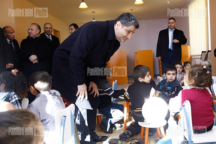 RA PM Tigran Sargsyan visits Amasia village