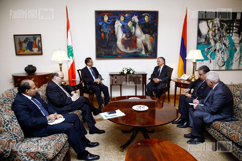 Глава МИД Армении встретился со своим ливанским коллегой