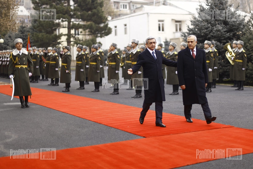 Լիբանանի նախագահ Միշել Սուլեյմանի հանդիսավոր հրաժեշտի արարողությունը