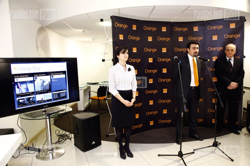 Presentation of Orange Blog