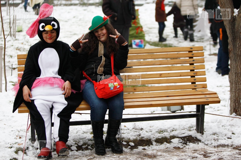 Opening of Winterfest 2011 in Yerevan