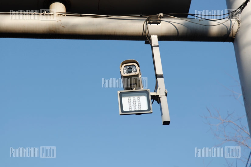 RA traffic police installs new cameras in the streets of Yerevan