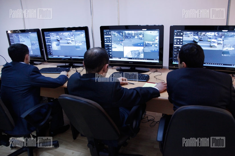 RA traffic police installs new cameras in the streets of Yerevan
