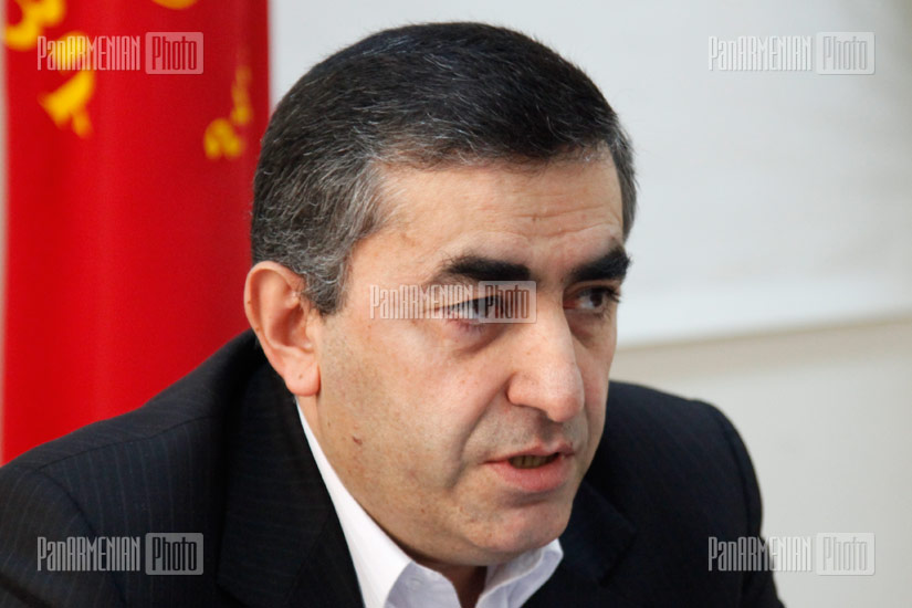 Press conference of the Head of the Armenian Parliament Foreign ...