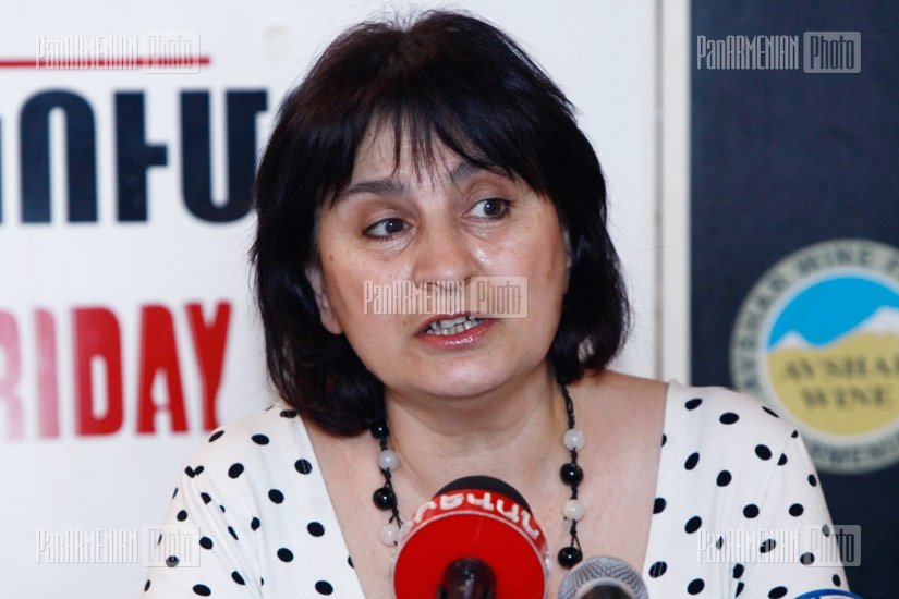 Press conference of psychologist Karine Nalchajyan