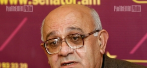 Press conference of political scientist Levon Shirinyan